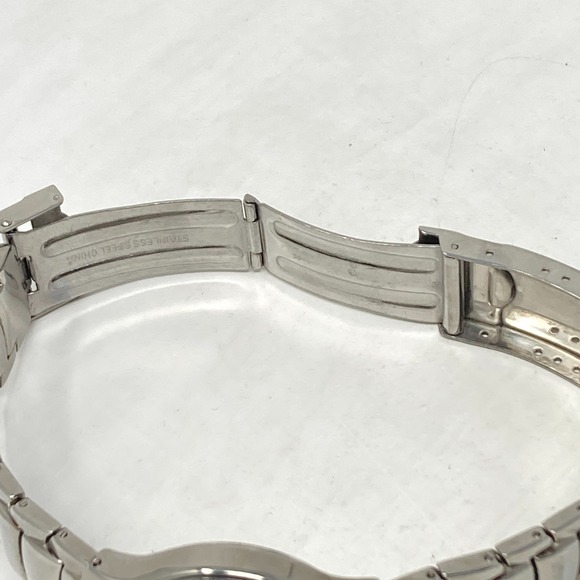 Lorus Watch Women 32mm Silver Tone Blue Dial LR0798 New Battery 7" - Picture 14 of 16